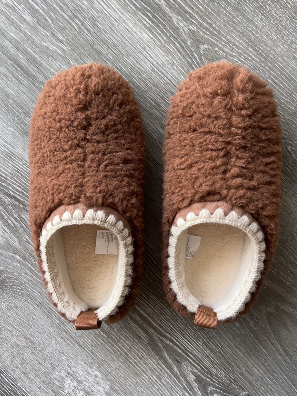 Auden Brown and White Clog Slippers. Women’s Size 6 - Picture 3 of 5